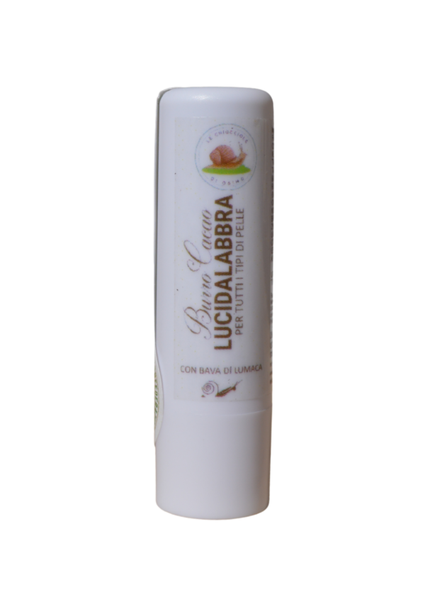 Burro cacao stick con bava di lumaca idratante per labbra sensibili