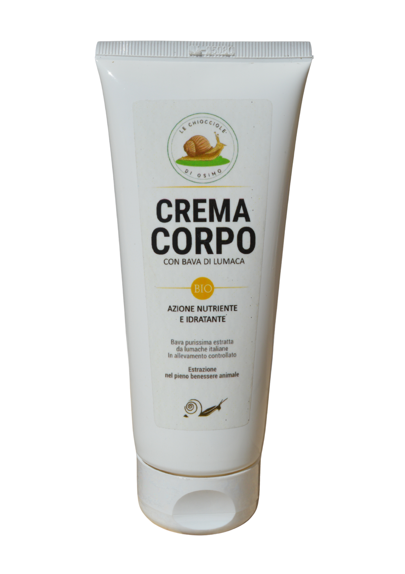 Crema corpo con bava di lumaca nutriente, idratante e rigenerante per pelle arrossata o con smagliature